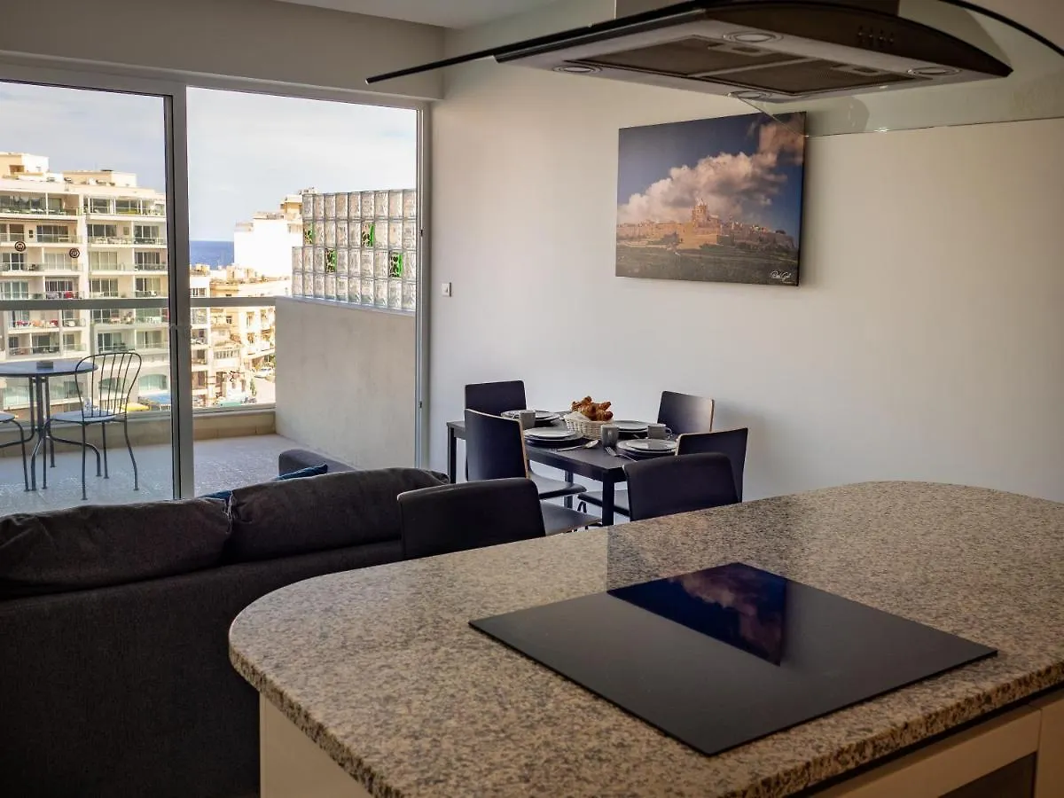 6Th Floor Spinola Seaview In St Julians Apartment Saint Julian's Malta
